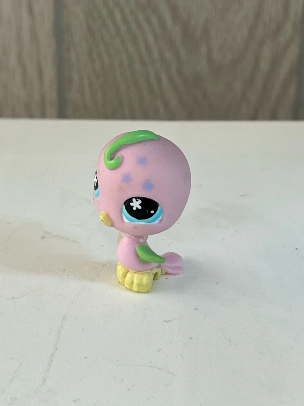 Authentic Littlest Pet Shop LPS Purple Pink Blue Green Parakeet Bird #620